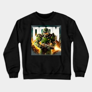 Doom Guy Classic Crewneck Sweatshirt